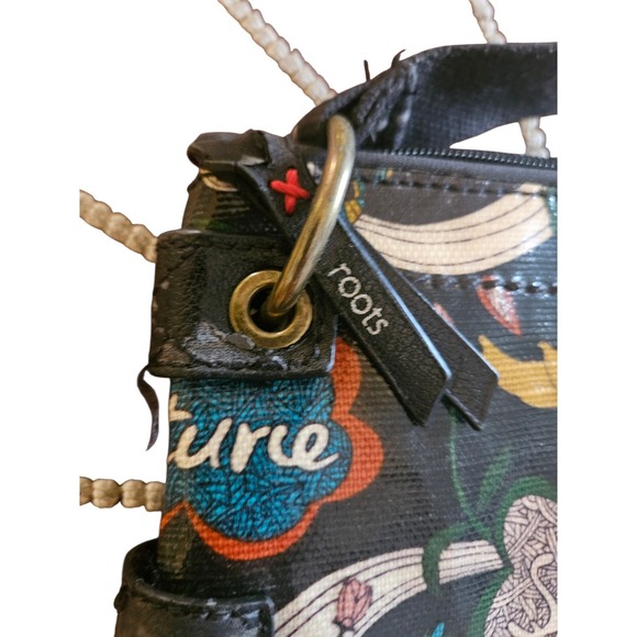 Sakroots Crossbody Bag Colorful Bird Nature Peace Happy Art Print - Picture 3 of 6